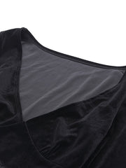 Load image into Gallery viewer, Gothic Crop Top Flare Sleeve
