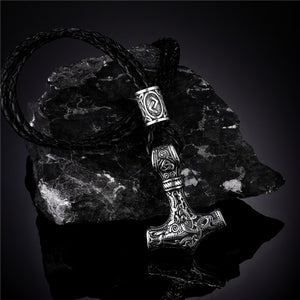 Vikings Hammer Pendant Necklace