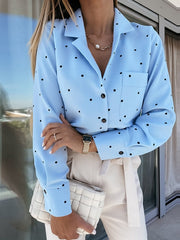 Load image into Gallery viewer, Polka Dot Blouse
