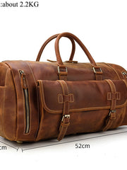 Load image into Gallery viewer, Travel Leather Bag
