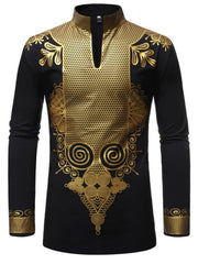 Load image into Gallery viewer, Dashiki Print Shirt
