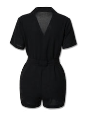 Load image into Gallery viewer, Front Zipper Romper
