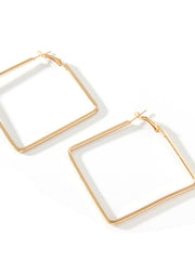 Load image into Gallery viewer, Oversize Square Earrings
