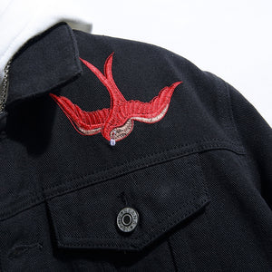 Embroidery Jean Jacket