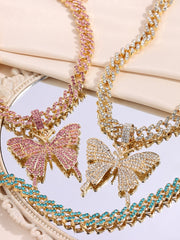 Load image into Gallery viewer, Butterfly Pendant Necklace
