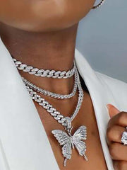 Load image into Gallery viewer, Butterfly Pendant Necklace
