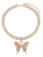 Load image into Gallery viewer, Butterfly Pendant Necklace
