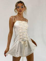 Load image into Gallery viewer, Front Lace-up Dress
