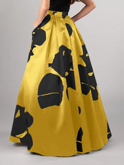 Load image into Gallery viewer, Long Satin Skirt
