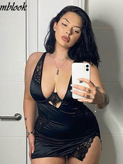 Load image into Gallery viewer, Satin Lace Dress
