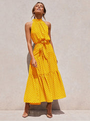 Load image into Gallery viewer, Long Halter Dress
