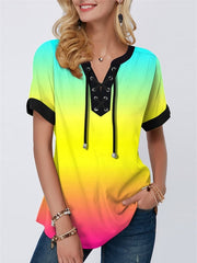 Load image into Gallery viewer, Floral Print Laced Shirt
