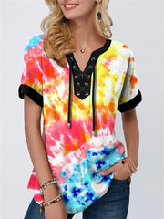 Load image into Gallery viewer, Floral Print Laced Shirt
