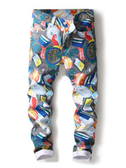 Load image into Gallery viewer, Multi-colored Jeans
