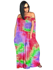 Load image into Gallery viewer, Off-shoulder Jumpsuit

