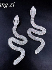 Load image into Gallery viewer, Snake Earrings
