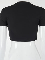 Load image into Gallery viewer, Front Lace-Up Crop Top
