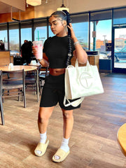 Load image into Gallery viewer, Crop Top &amp; Shorts Set
