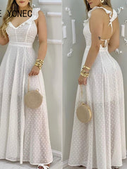 Load image into Gallery viewer, V-Neck Maxi Dress
