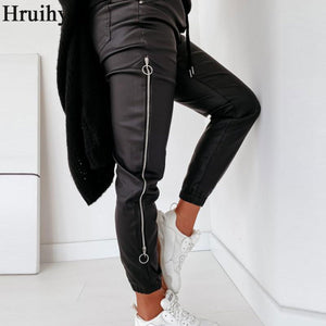 Faux Leather Pants