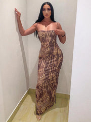 Load image into Gallery viewer, Spaghetti Strap Long Dress
