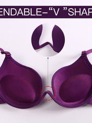 Load image into Gallery viewer, Low Cut Push Up Bra
