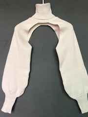 Load image into Gallery viewer, Turtleneck Long Sleeve Crop Top
