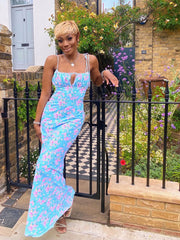 Load image into Gallery viewer, Floral Print Long Dress
