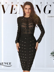 Load image into Gallery viewer, Lace Bandage Dress
