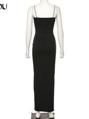 Load image into Gallery viewer, Side Slit Long Dress
