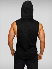 Load image into Gallery viewer, NO PAIN NO GAIN HOODED TANK
