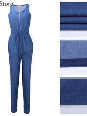 Load image into Gallery viewer, Sleeveless Jumpsuit
