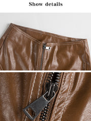 Load image into Gallery viewer, Loose Faux Leather Pants
