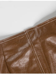 Load image into Gallery viewer, Loose Faux Leather Pants
