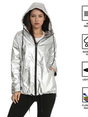 Load image into Gallery viewer, Metallic Color Jacket
