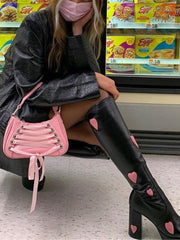 Load image into Gallery viewer, Crisscross Ribbon  Hand Bag
