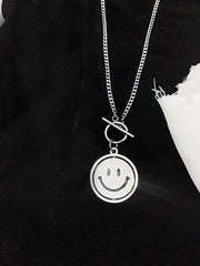 Load image into Gallery viewer, Emoji Face Pendant Necklace
