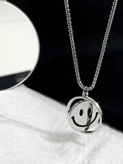 Load image into Gallery viewer, Emoji Face Pendant Necklace

