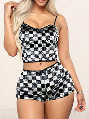 Load image into Gallery viewer, Velvet Top &amp; Shorts
