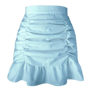 Ruffle Mini Skirts