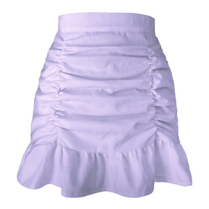 Ruffle Mini Skirts