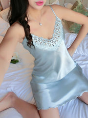 Load image into Gallery viewer, Satin Nightgown
