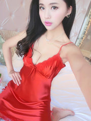 Load image into Gallery viewer, Satin Nightgown

