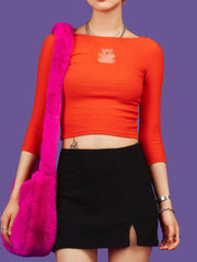 Load image into Gallery viewer, Fluffy Faux Fur Shoulder Bag
