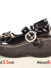 Load image into Gallery viewer, Buckle Chunky Heel Shoes
