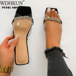 Sandals With Chain