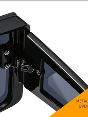 Load image into Gallery viewer, Oversized Square Luxury Sunglasses
