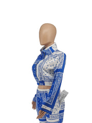 Load image into Gallery viewer, Bandana Print Two 2 Piece Set
