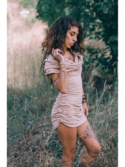 Load image into Gallery viewer, Hoodie Mini Dress
