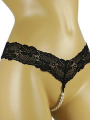 Load image into Gallery viewer, Thong With Beads
